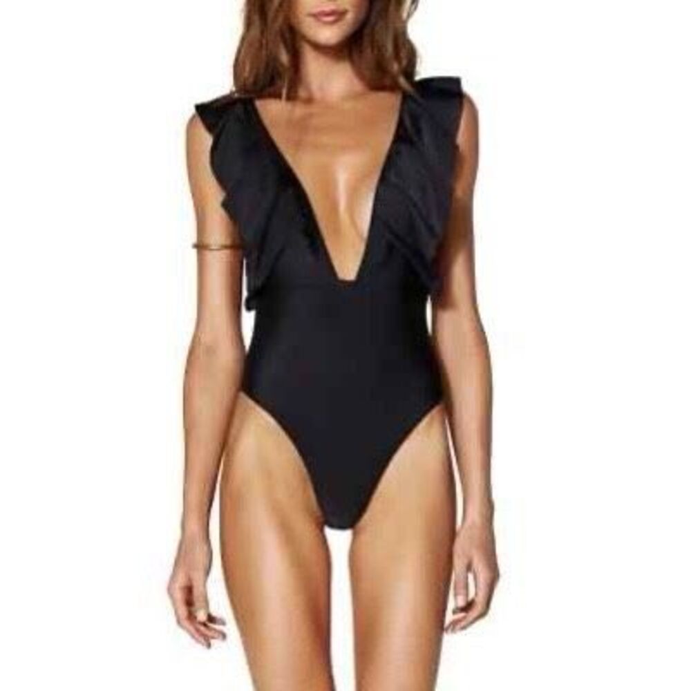 VIX SWIM Cutout One-Piece Swimsuit Size Medium